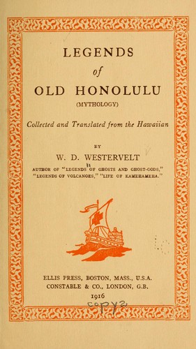 Legends of old Honolulu (mythology)