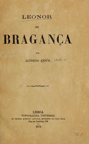 Leonor de Bragança