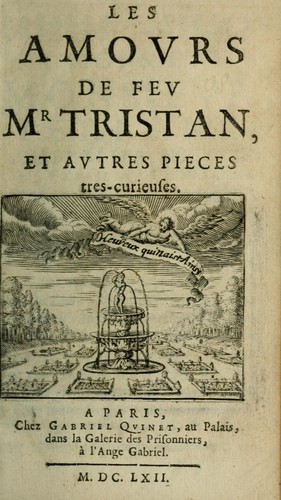 Les amovrs et avtres pieces tres-curieuses