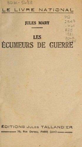 Les écumeurs de guerre