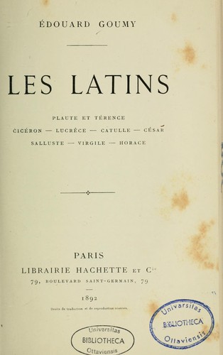 Les latins