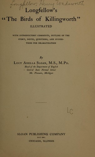 Longfellow's "The birds of Killingworth" ..