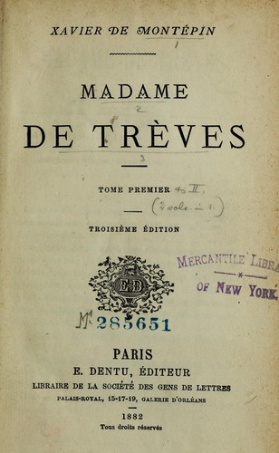 Madame de Trèves