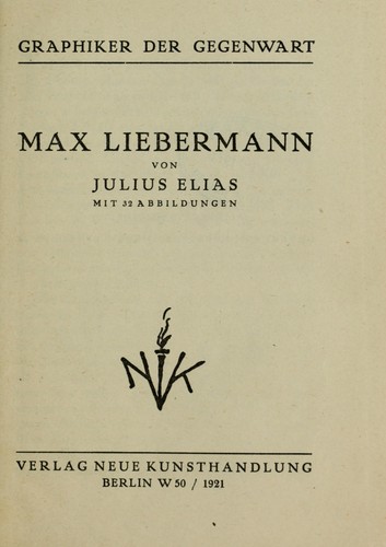 Max Liebermann