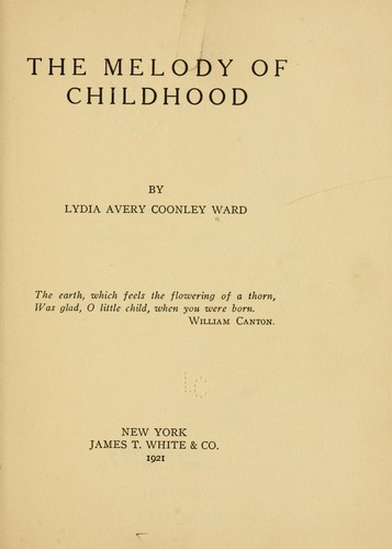 The melody of childhood