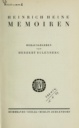 Memoiren
