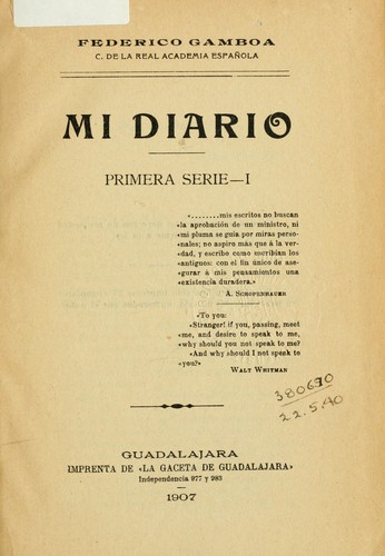 Mi diario