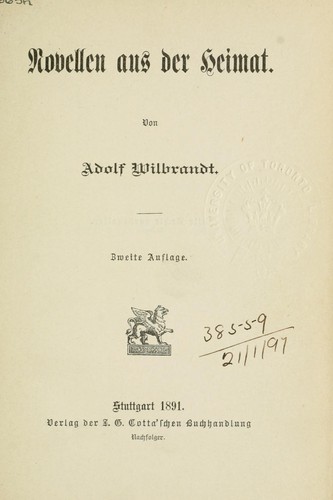 Novellen aus der Heimat