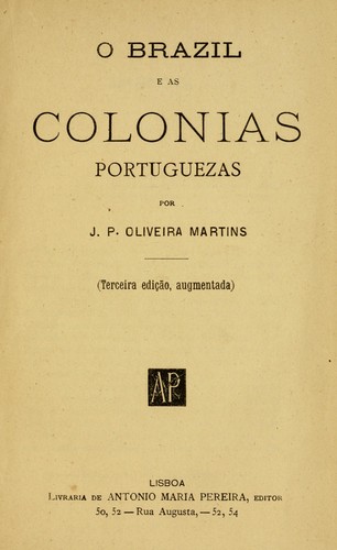 O Brazil e as colonias portuguezas