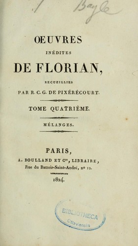 Oeuvres inédites