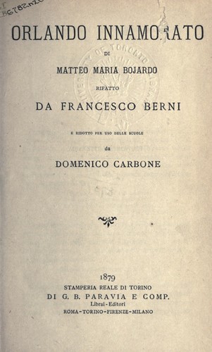 Orlando Innamorato