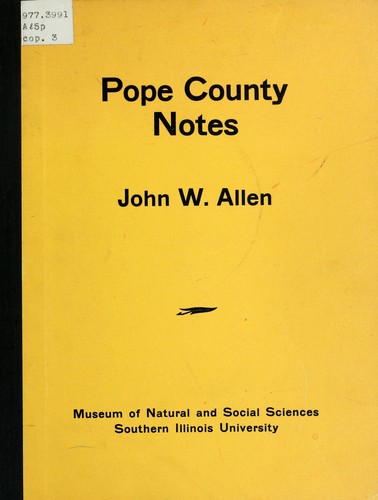 Pope County notes