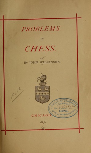 Problems in chess