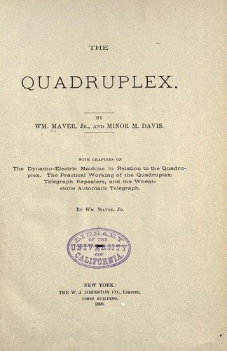 The quadruplex