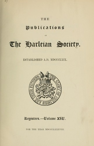 The register book of marriages belonging to the parish of St. George, Hanover square, in the county of Middlesex