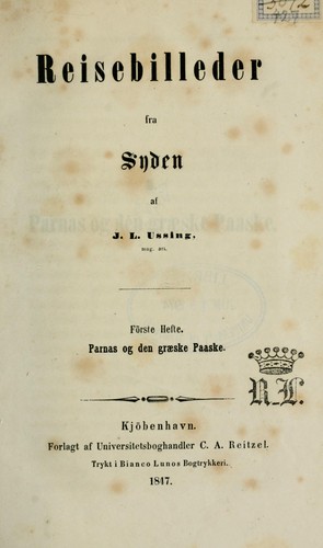 Reisebilleder fra syden