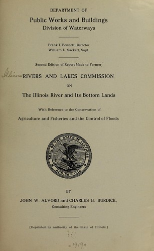 Report...on the Ill. River and its bottom lands