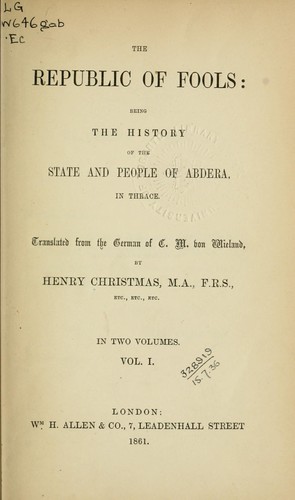 The republic of fools