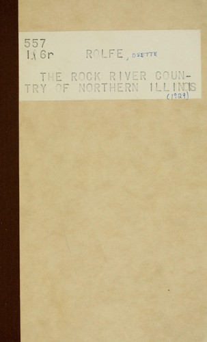 The Rock River country of northern Illinois
