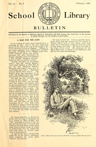 School library bulletin