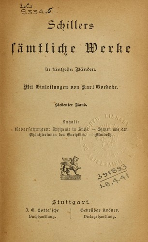 Sämtliche Werke