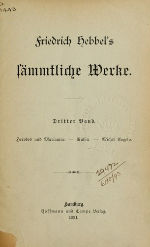 Sämtliche Werke