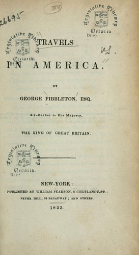 Tavels in America