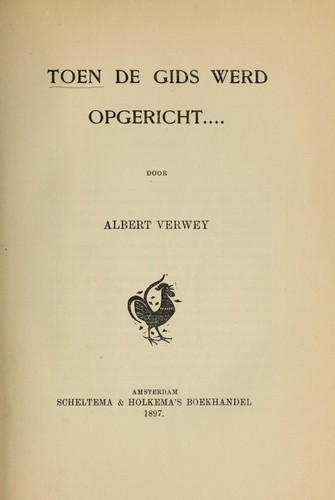 Toen de Gids werd opgericht
