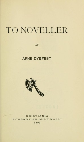 To noveller
