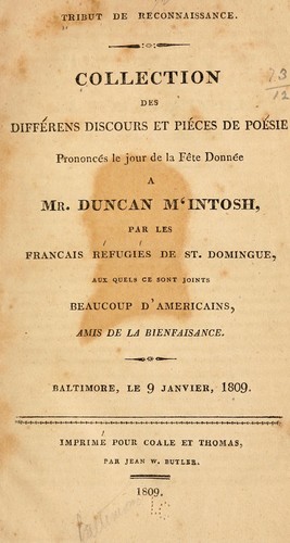 Tribut de reconnaissance