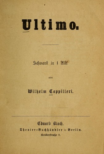 Ultimo