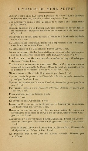 Un demi-siècle de vie, 1848-1901