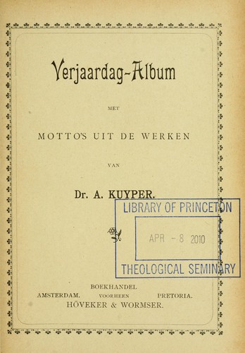 Verjaardag-album