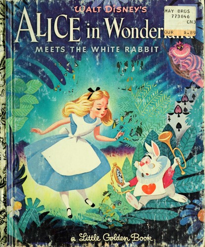 Walt Disney's Alice in Wonderland Meets the White Rabbit