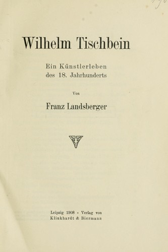 Wilhelm Tischbein