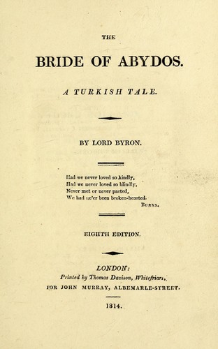 The bride of Abydos