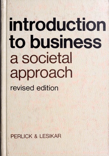 Introduction to business