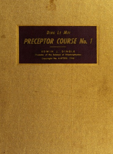 Preceptor course no. 1