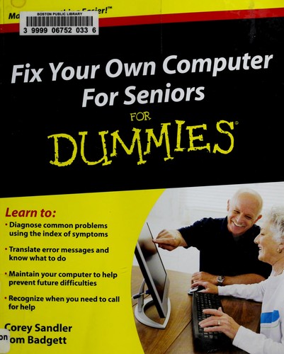 Fix your own computer for seniors for dummies