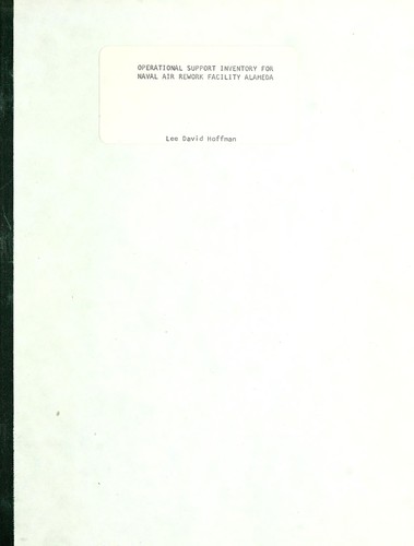 Operational support inventory for Naval Air Rework Facility Alameda