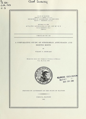 A comparative study of stigmarian appendages and isoetes roots