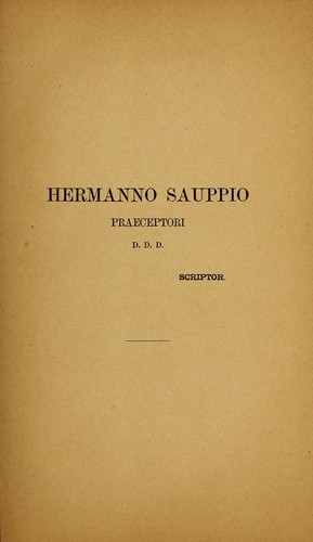 De Ciceronis rhetoricorum libris ex rhetoribus latinis emendandis