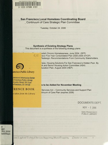 Synthesis of existing strategy plans