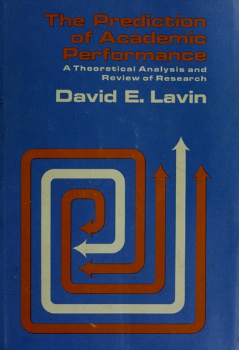 The prediction of academic performance