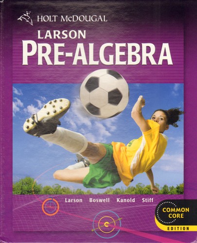 Holt McDougal Pre-Algebra