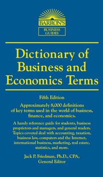 Dictionary of business and economics terms