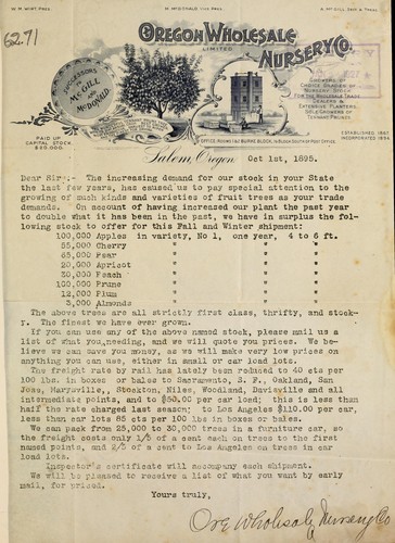 [Dear Sir : the increasing demand for our stock ...]