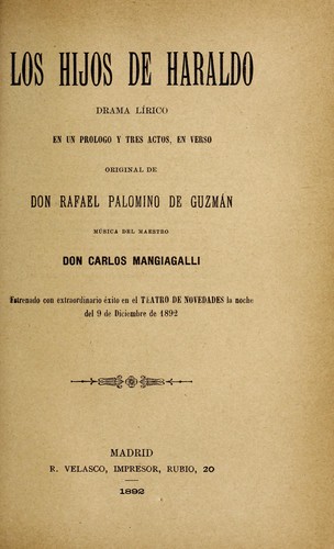 Los hijos de Haraldo