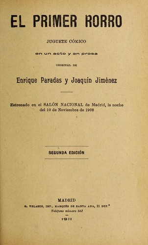 El primer rorro