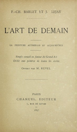 L'art de demain